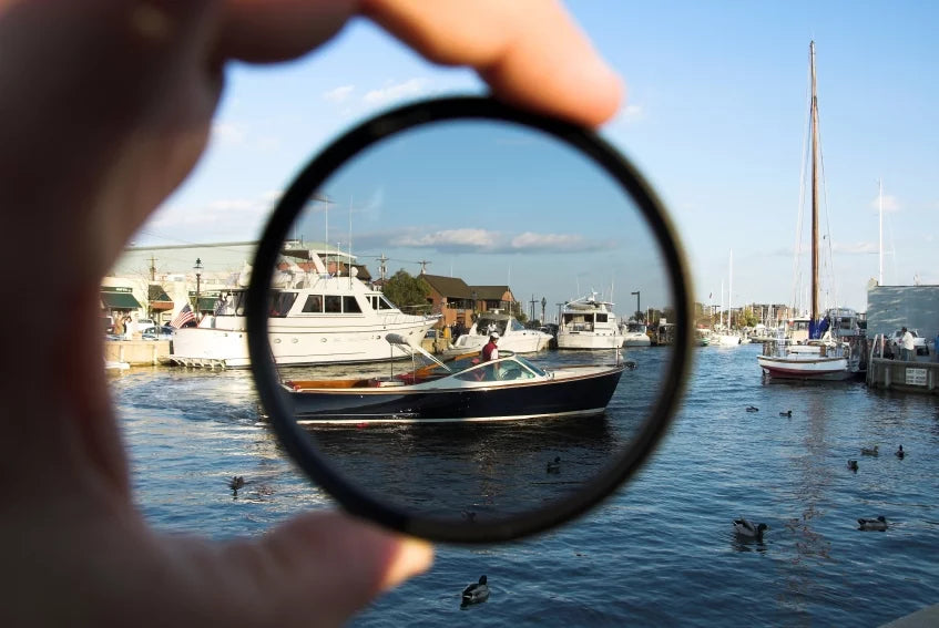 C-PL (Circular Polarizer) Multicoated | Multithreaded Glass Filter (52mm) For Olympus SizeP-570 UZ (Includes Lens Adapter)