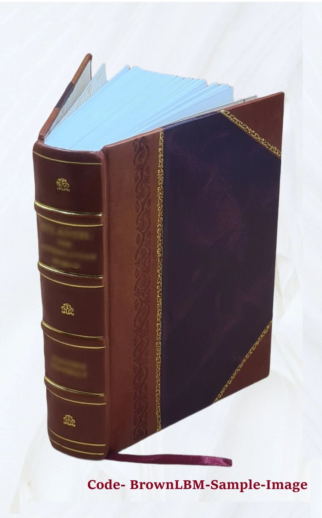 Manuale teoricopratico di tessitura pei fabbricanti di stoffe, direttori di fabbriche, disegnatori, capi operaj ... compilato per cura di Luigi Bossi 1881 [Leather Bound]