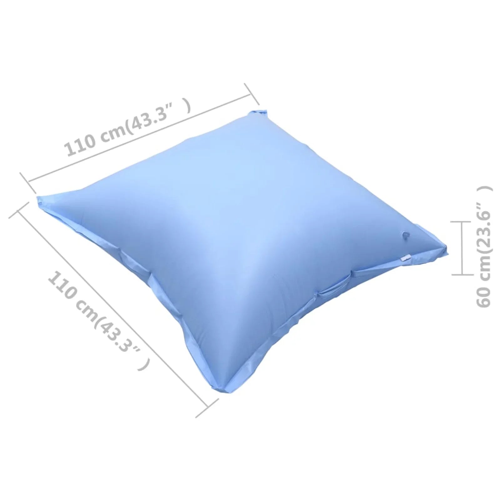 Andoer Inflatable Winter Air Pillows for Above-Ground Pool Cover 10 pcs PVC