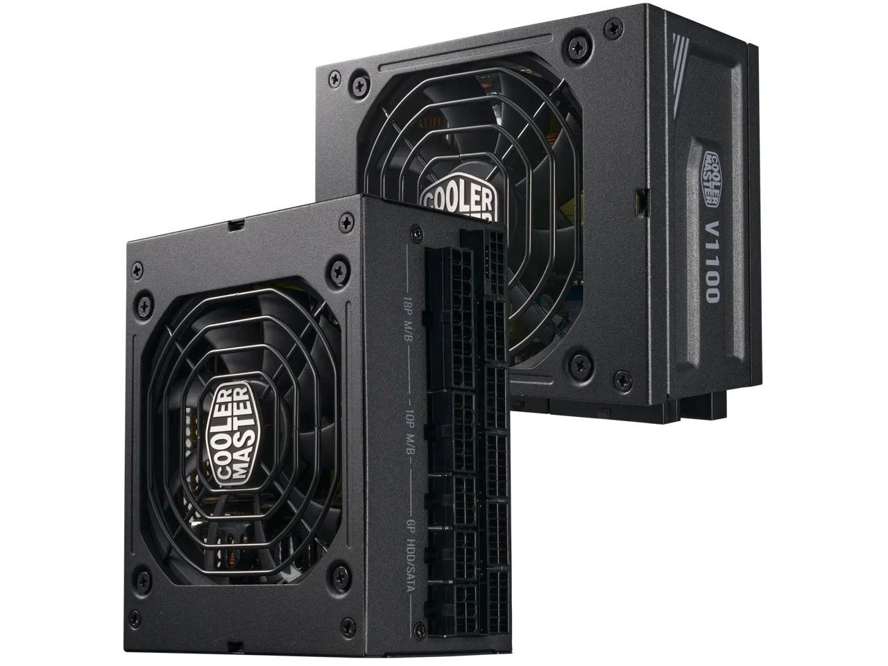 Cooler Master V1100 SizeFX Platinum Fully Modular, Fully ATX3.0, 1100W SizeFX, 80+ Platinum Efficiency, ATX Bracket Included, SizeFX Form Factor (MPZ-B001-SizeFAP-BUSize)