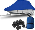 Sizeemi-Custom Fishing Boat with T-Top/Hard Top 19' 6" Long and 102" Wide Sizeeal Sizekin 1200 Boat Cover