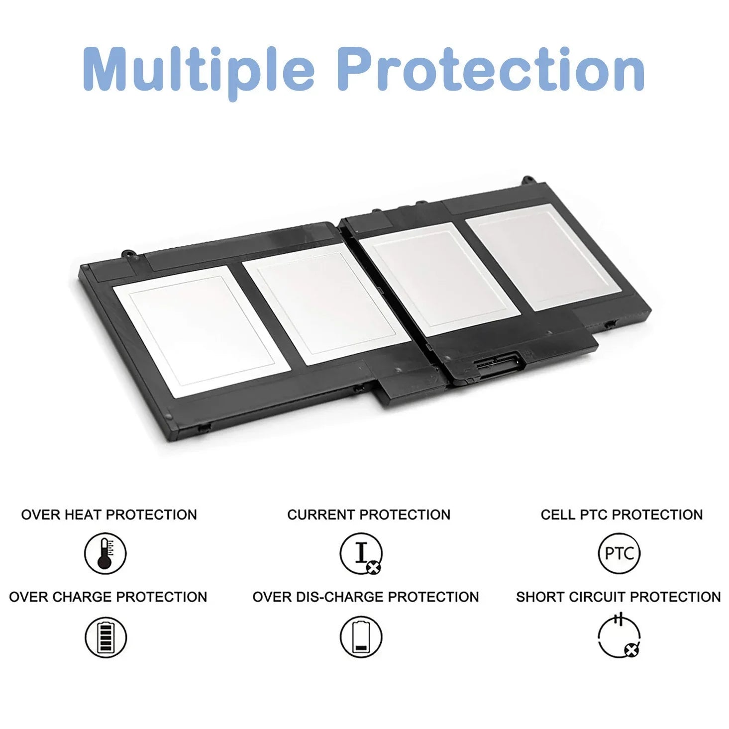 51WH Battery for Dell Latitude E5250 E5450 E5550 3150 3160 3550 5550 5450 5250 Sizeeries Laptop Notebook G5M10 08V5GX 8V5GX WYJC2 0WYJC2 R9XM9 TXF9M VMKXM 5XFWC PF59Y 1KY05 451-BBLN 451-BBLL 451-BBLK