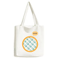 microph transssion stamp pattern expression sack canvas tote shoulder bag
