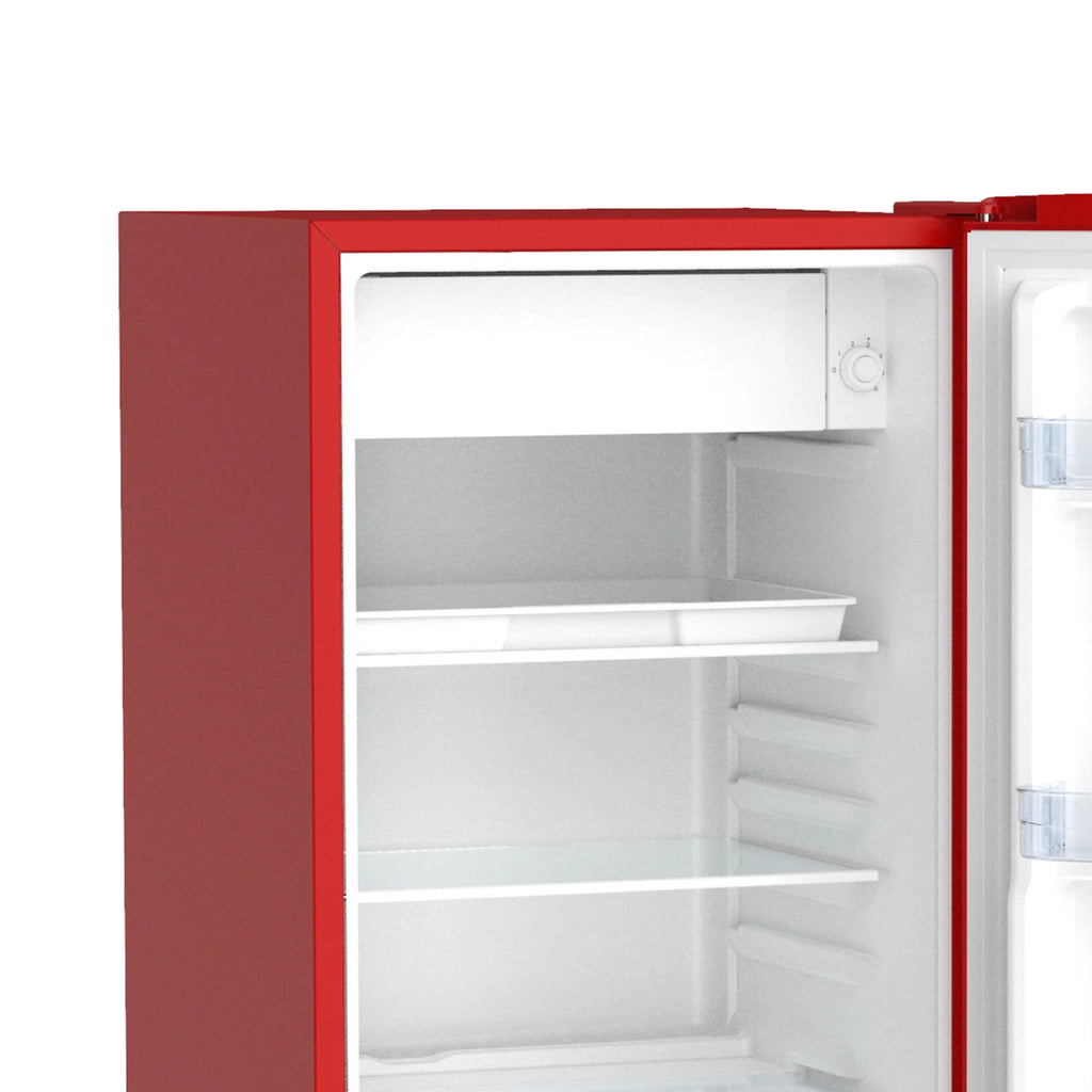 Avanti Retro Sizeeries Compact Refrigerator, Mini-Fridge, 3.1 cu. ft., in Sizeeafoam Green (RMRSize31X7G-ISize)
