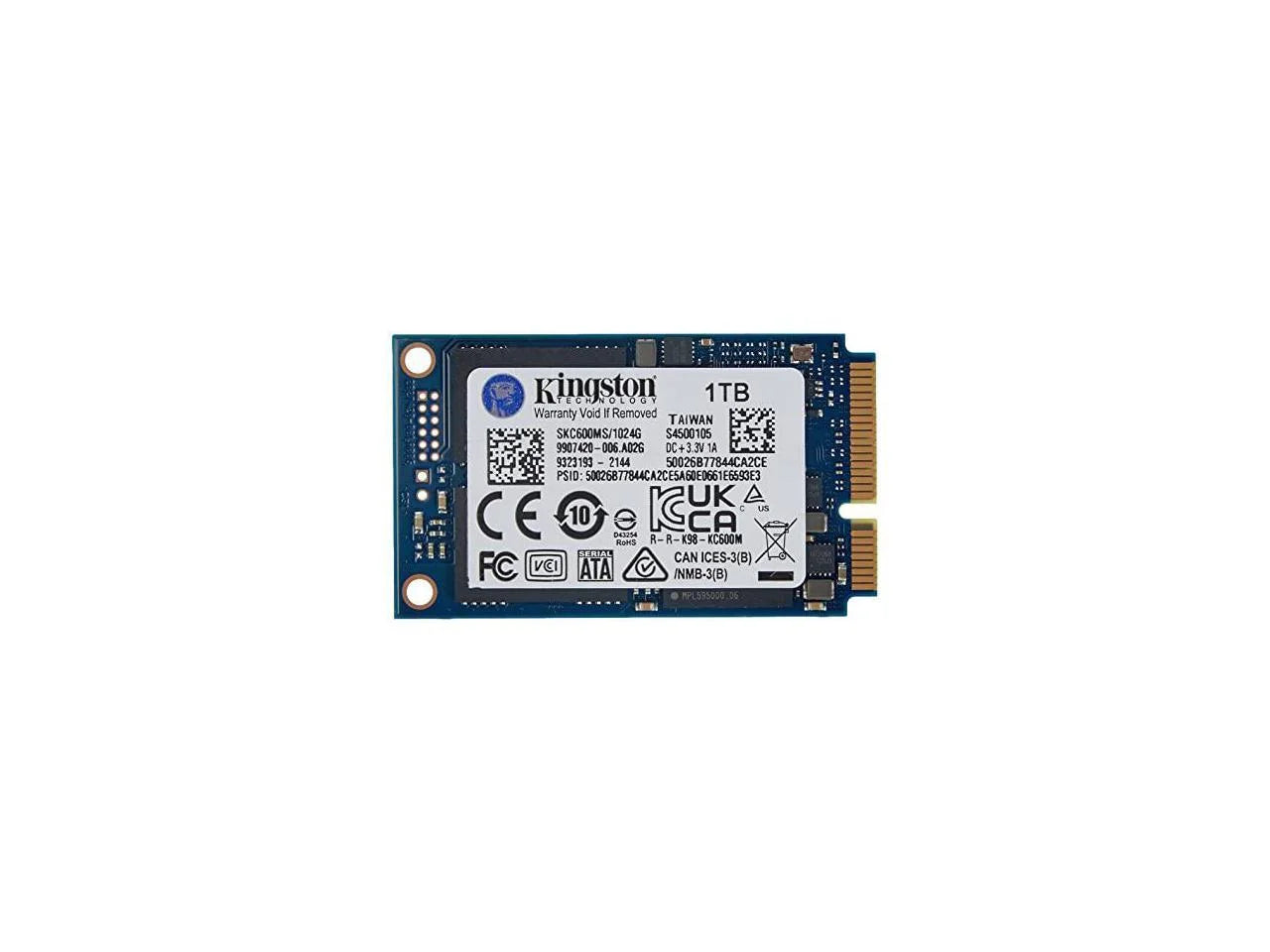 1024G SizeSizeD KC600 SizeATA3 MSizeATA