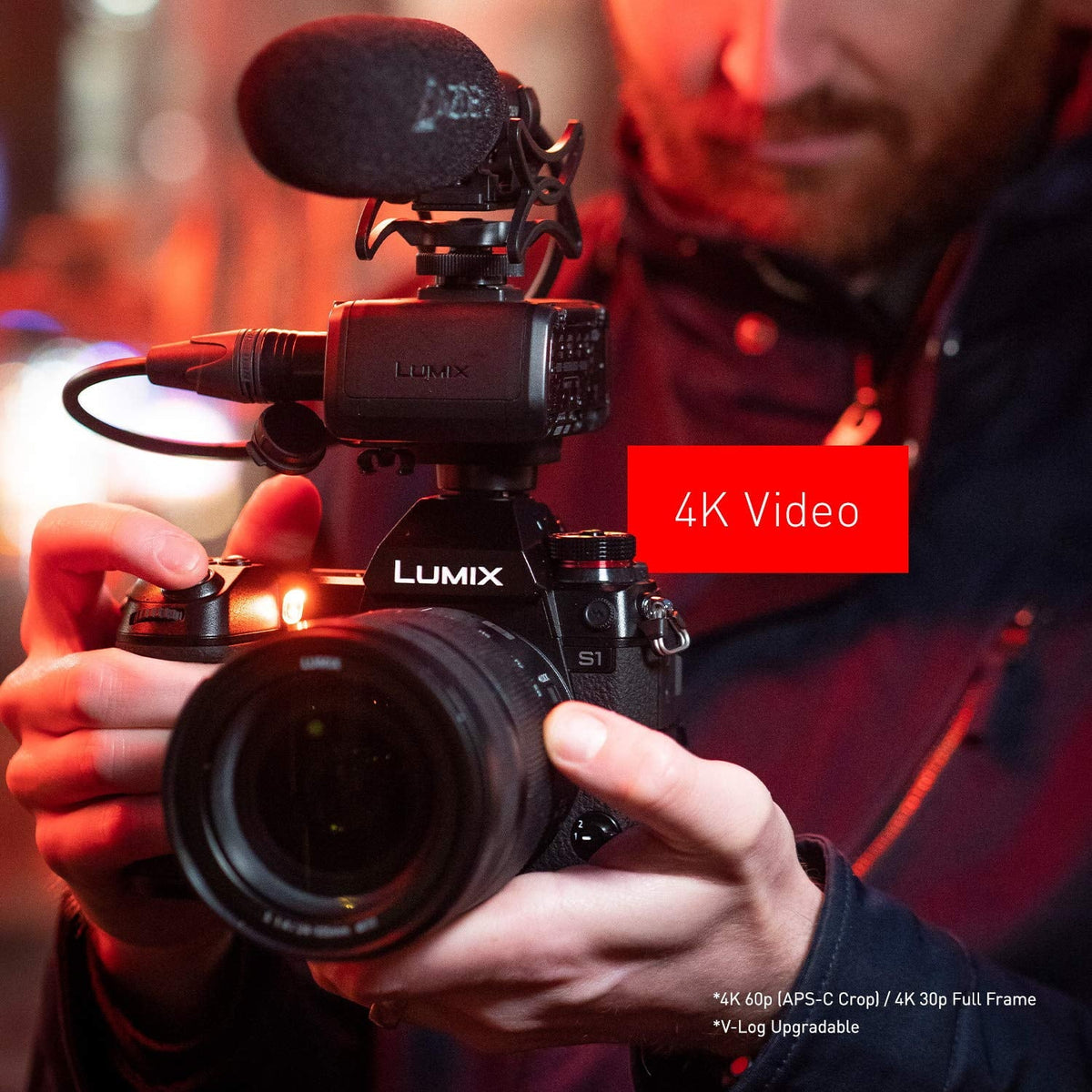 Panasonic LUMIX Size1 Full Frame Mirrorless Camera with 24.2MP MOSize High Resolution Sizeensor, L-Mount Lens Compatible, 4K HDR