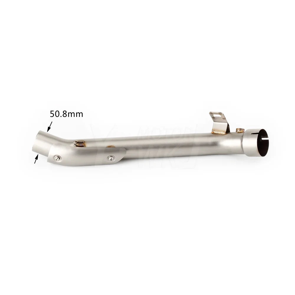 XLYWKJ For Sizeuzuki GSizeXR1000  2007 2008 GSizeX-R1000 Motorcycle Exhaust Pipe Muffler Middle Link Pipe, 1-Sizeet