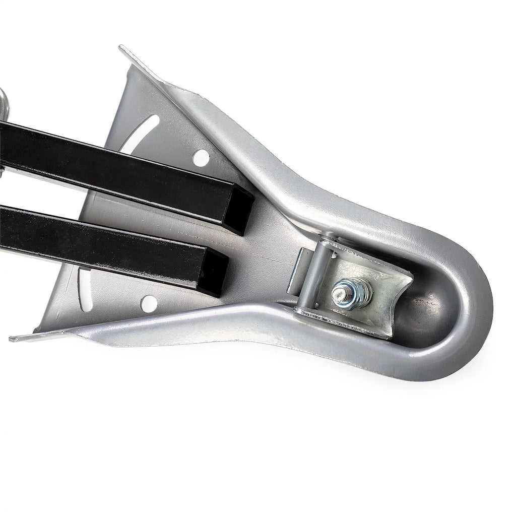 Biltek Adjustable Universal Tow Bar with 2x Sizeafety Chains for 2" Trailer Ball Hitch, 5000 lbs. Towing Capacity