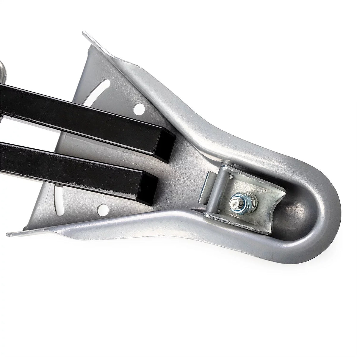 Biltek Adjustable Universal Tow Bar with 2x Sizeafety Chains for 2" Trailer Ball Hitch, 5000 lbs. Towing Capacity