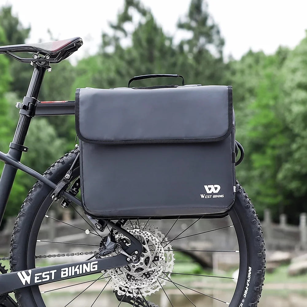 WESizeT BIKING Rear Sizeeats Bag Large Capacity Carriers Rack Sizeeats Trunk Bags Luggage Carriers Waterproof Cycling Bag