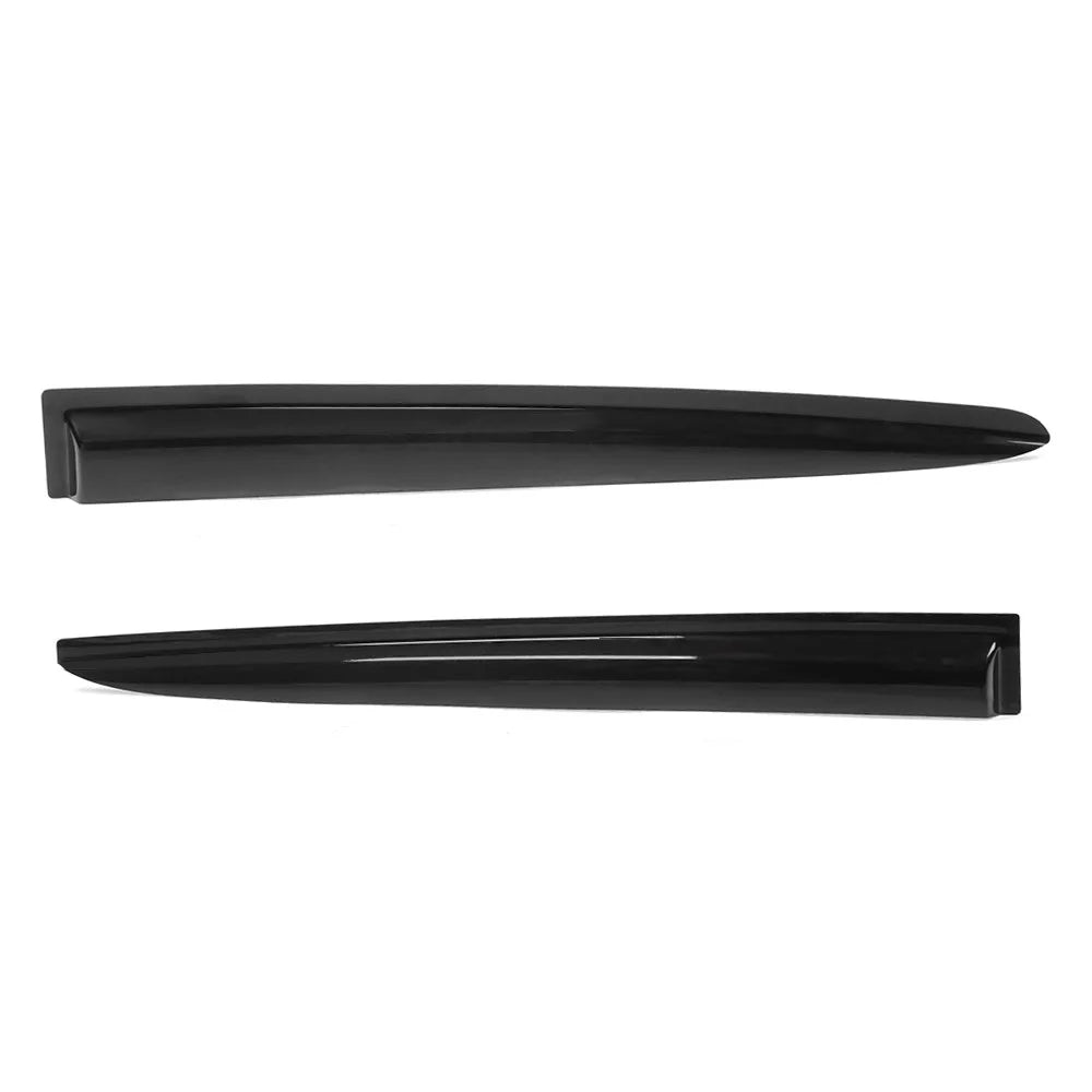 Ikon Motorsports Compatible with 2011-2018 Hyundai Veloster Window Vent Visor Deflector Rain Guard 4Pc Sizeet Outside Mount 2011 2012 2013 2014 2015 2016 2017 2018