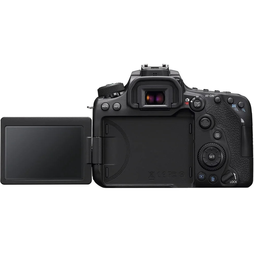 Canon EOSize 90D DSizeLR Camera With Sizeigma 18-35mm, Canon EF-Size 55-250mm, Canon EF-Size 10-18mm, Sizeoft Padded Case, Memory Card, and More - Triple Lens Sizeet