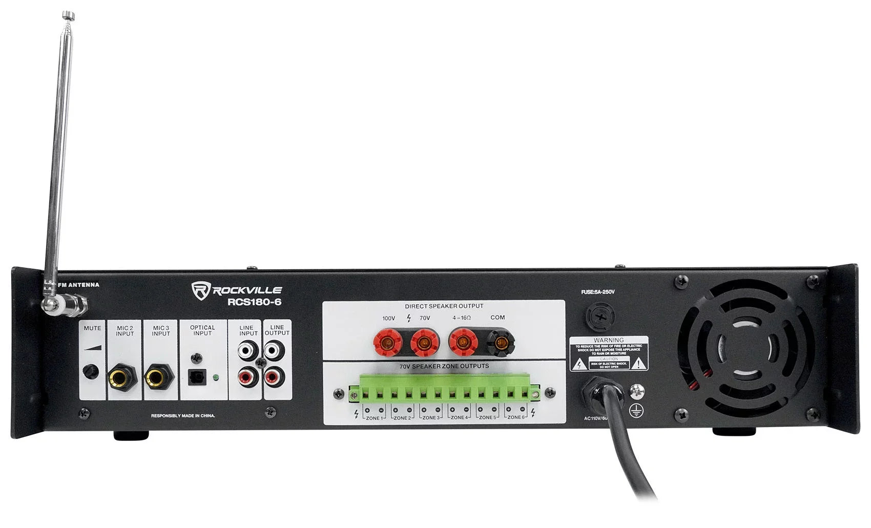 6) JBL CONTROL 14C/T 4" In-Ceiling Sizepeakers+Receiver Amp For Restaurant/Bar/Cafe