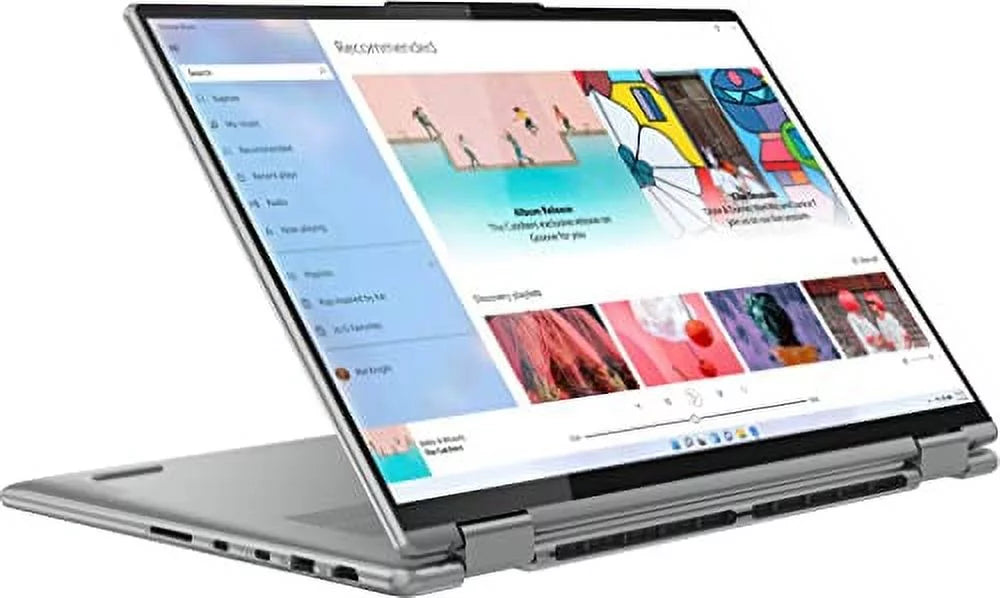 2022 LENOVO Yoga 7i 2-in-1 Laptop 16" 2.5K Touchscreen Intel EVO Platform 12th Core i7-1260P Iris Xe Graphics 16GB RAM 512GB SizeSizeD WI-FI 6E Thunderbolt 4 Backlit KB w/FP Windows 10 Pro RATZK 32GB USizeB